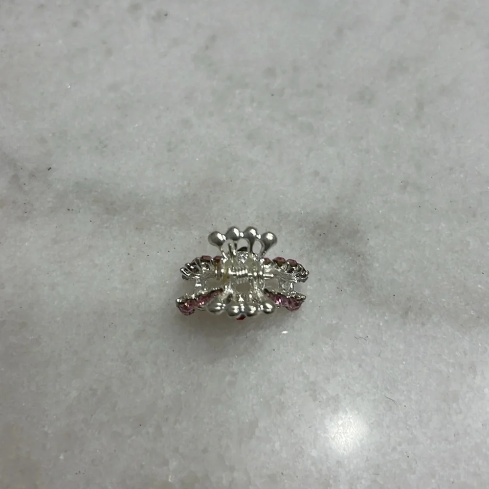 Rhinestone Peacock Hair Clip